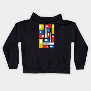 Mid-Century Modern Composition Kids Hoodie